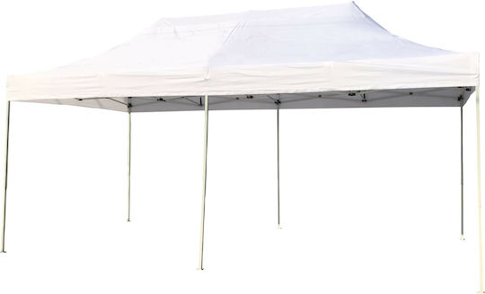 Epiplo-Fos Κάλυμμα για Κιόσκι Λευκό με Επίστρωση PVC 3.4x6m
