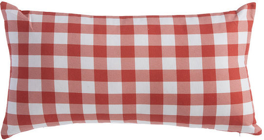 Nef-Nef Homeware Santa Please Χριστουγεννιάτικο Διακοσμητικό Μαξιλάρι Μακρόστενο Λευκό 33x55εκ.