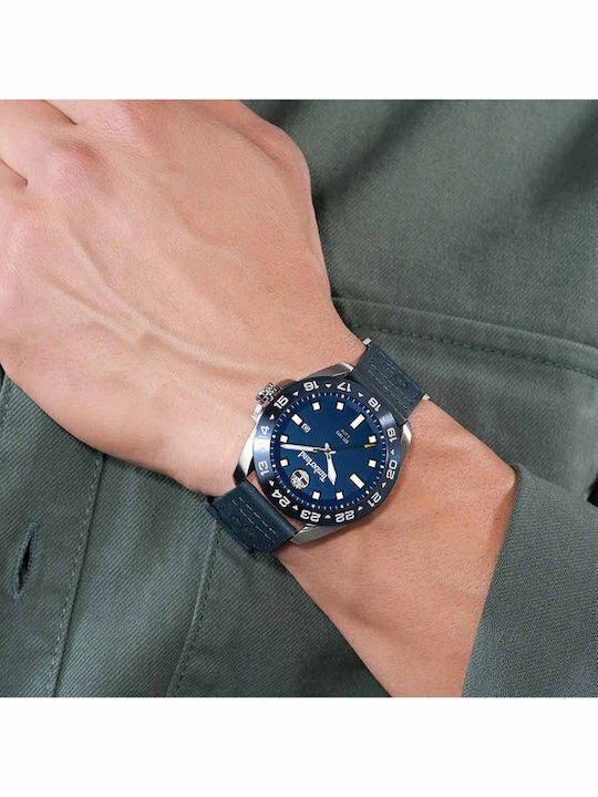 Timberland Carrigan Ρολόι Μπαταρίας με Δερμάτινο Λουράκι