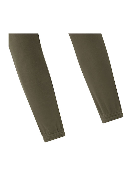 Training French Terry Jogginghose mit Gummizug Army Green
