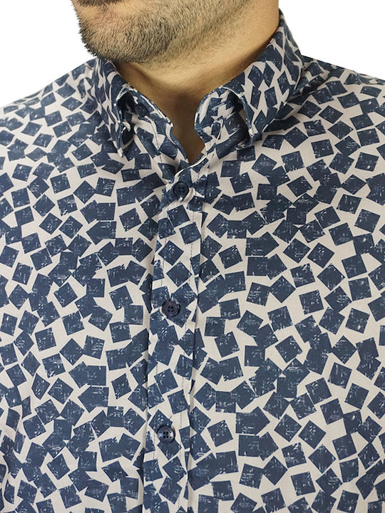 Vittorio Artist Hemd Beige