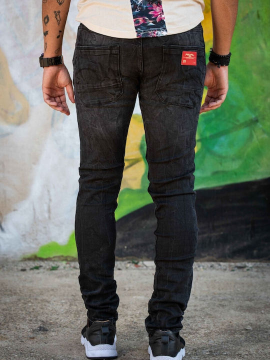 Profil Herren Jeanshose Schwarz