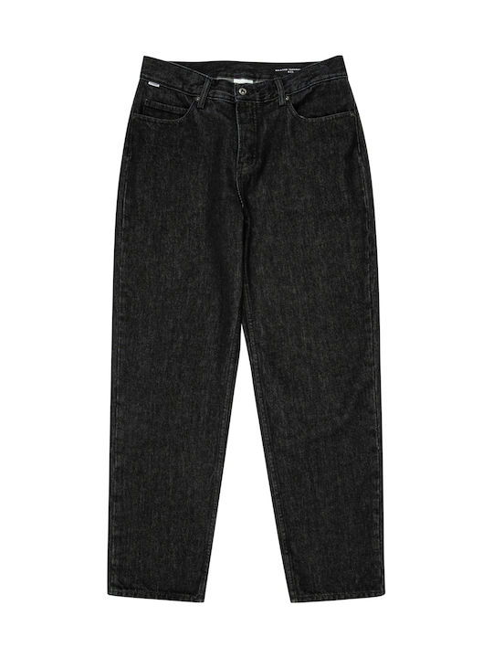 Men's Jeans Pants with Relaxed Fit WAA/WASHED BLACK