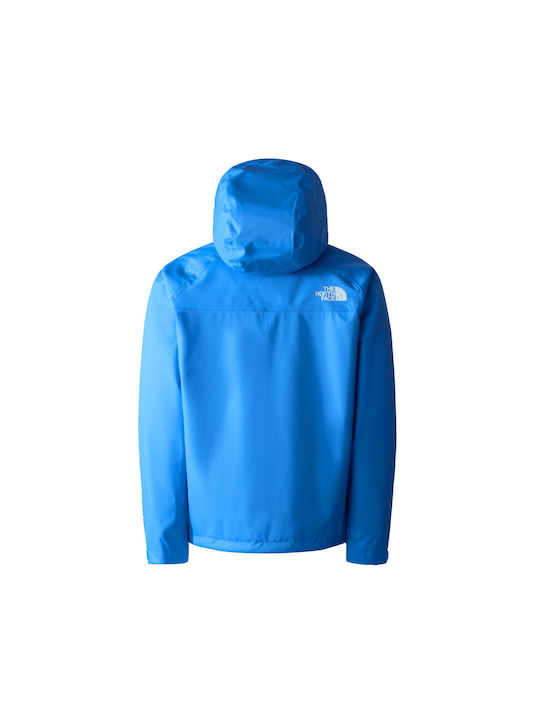 The North Face Jachetă casual pentru copii cu glugă Optic Blue Vortex Triclimate