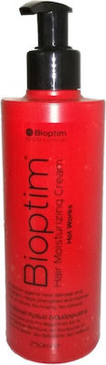 Bioshev Professional Bioptim Hair Moisturizing Hot Works Creme Haarschutz 250ml