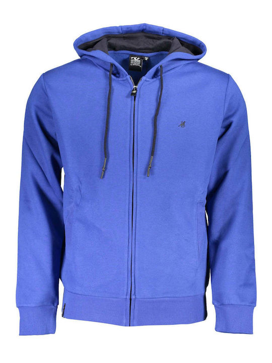 U.S.Grand Polo Club Men's Sweatshirt Jacket Blue.