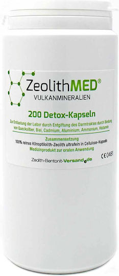 Zeolith-Bentonit-Versand Med Detox Special Food Supplement 200 caps