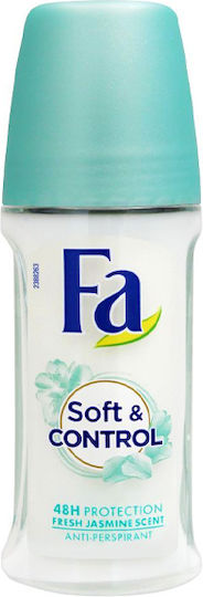 Fa Soft & Control Fresh Jasmine Αποσμητικό 48h σε Roll-On 50ml