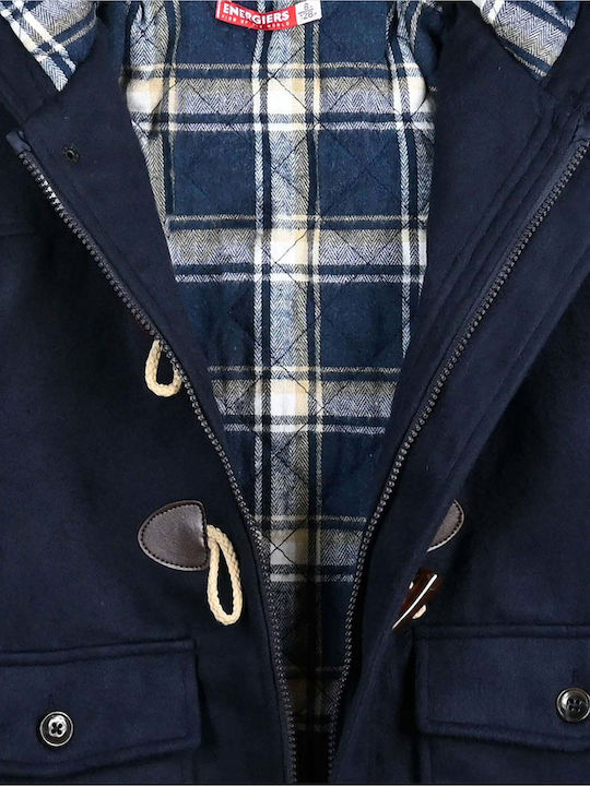 Kids' Coat Montgomery Long with Hood Blue