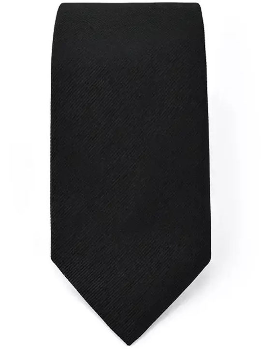 Hugo Boss Silk Men's Tie Monochrome Black