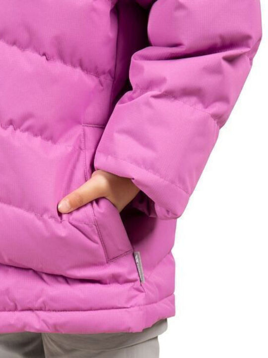 Παιδικό Casual Μπουφάν με Κουκούλα Deep Pink Amira