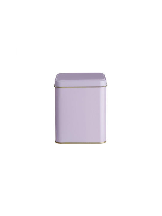Butlers Κουτί για Τσάι με Καπάκι Μεταλλικό Μωβ 790ml