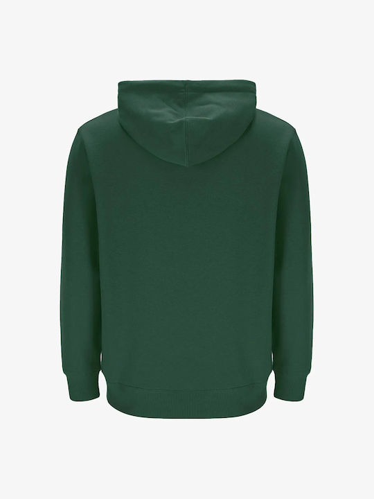 Russell Athletic Men's Sweatshirt with Hood GREEN