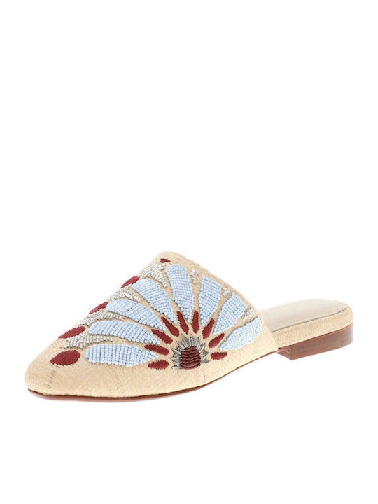 Flat Mules Nude