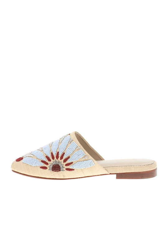 Flat Mules Nude