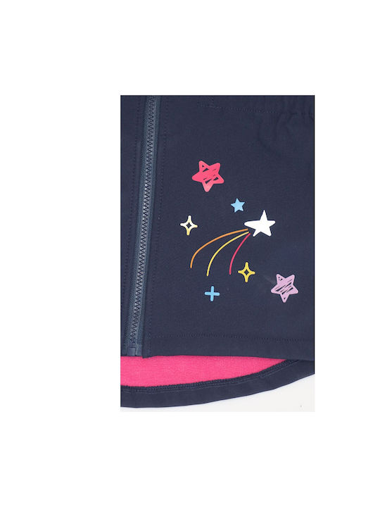 Peppa Pig Kids Sports Jacket with Lining Dark Blue