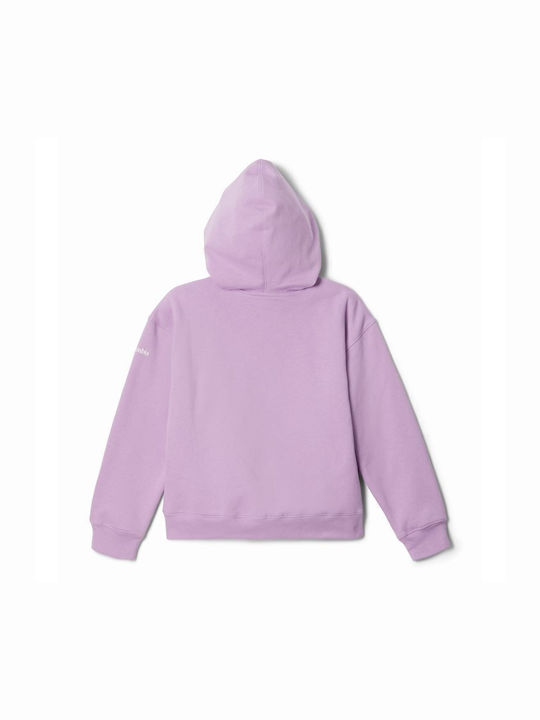 Columbia Kids Sweatshirt with Hood and Pocket Pink