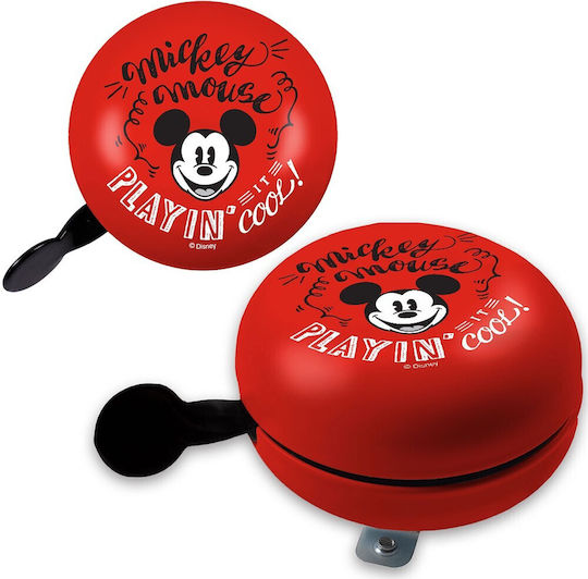 Seven Mickey Kinderfahrradklingel Rot