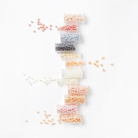 Gutermann Πλαστική Χάντρα Χειροτεχνίας Γκρι 7mm 22gr