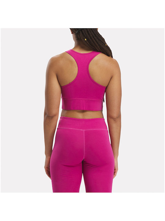 Reebok Women's Sports Bra without Padding Pink