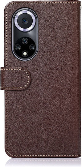 Honor Back Cover Δερμάτινο Καφέ (Honor 50)
