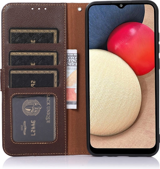 Honor Back Cover Δερμάτινο Καφέ (Honor 50)