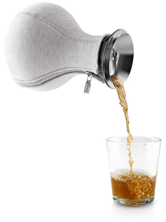 Eva Solo Teapot with Filter Glass Light Grey 1000ml