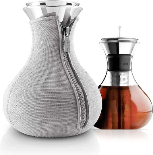 Eva Solo Teapot with Filter Glass Light Grey 1000ml