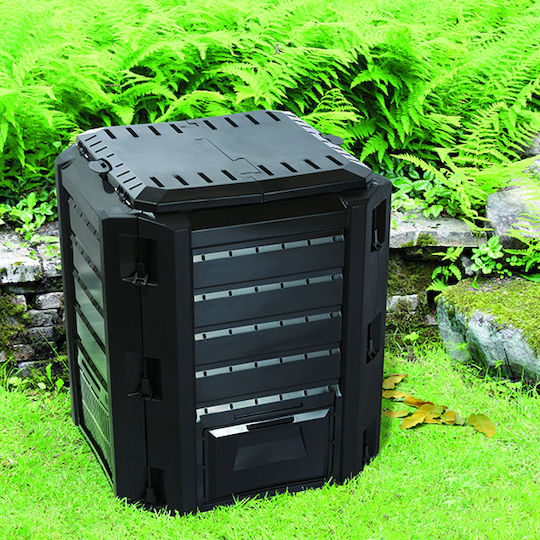 Composter Compogreen 380 L Πλαστικός Κομποστοποιητής Κλειστού Τύπου 380lt