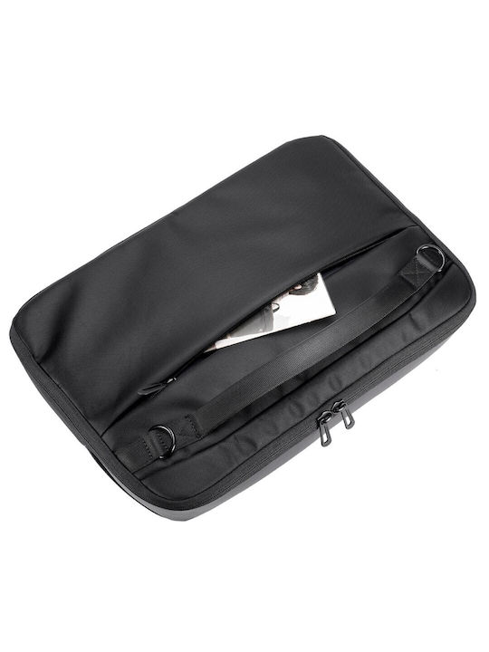 Modecom Split Messenger Τσάντα Laptop 15.6" σε Μαύρο χρώμα