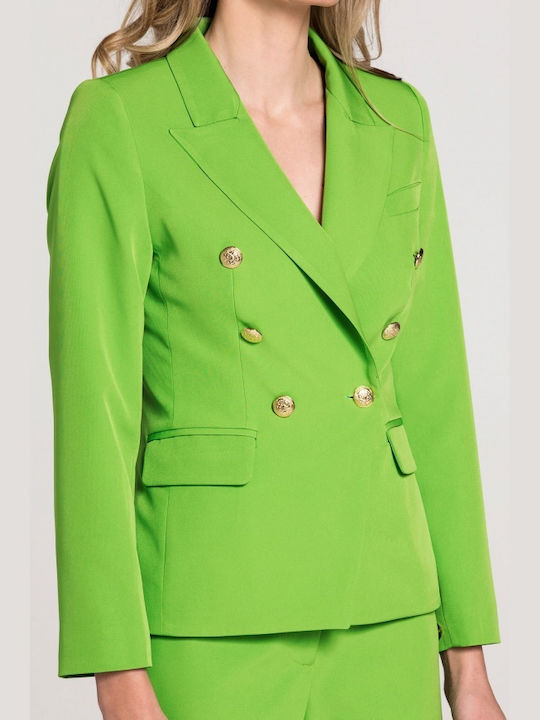 Matis Fashion Long Women's Double Breasted Blazer ''''''