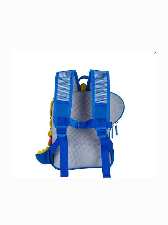NOHOO Schulranzen Rucksack Kindergarten Blau 24 x 8,5 x 25,5cm
