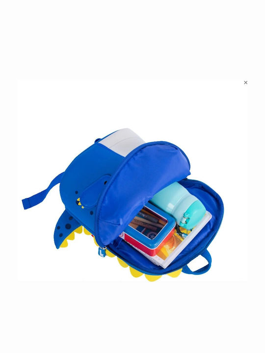 NOHOO Schulranzen Rucksack Kindergarten Blau 24 x 8,5 x 25,5cm