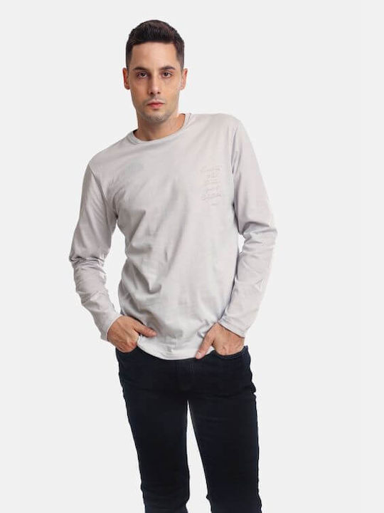 Paco & Co Herren Langarmshirt Gray