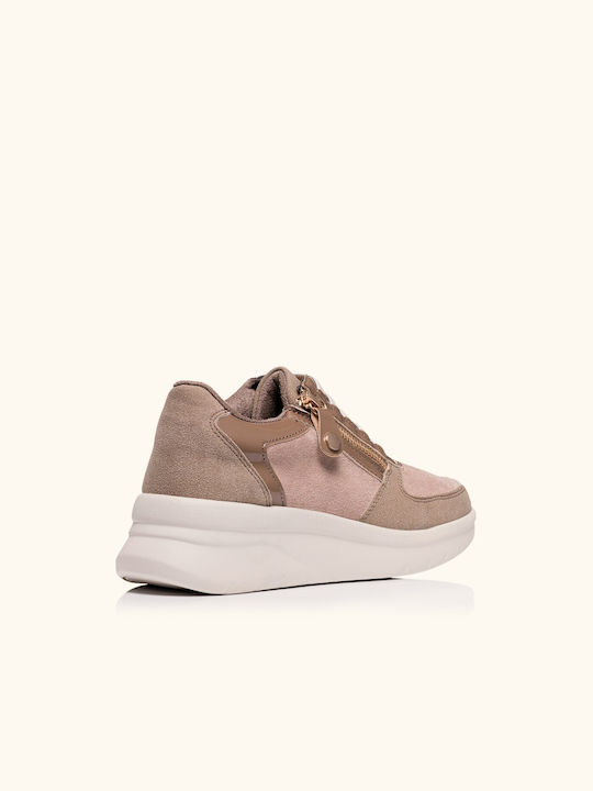 Sirena Damen Anatomisch Sneakers Braun