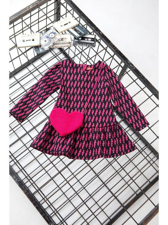 Chief Kids Dress Fuchsia