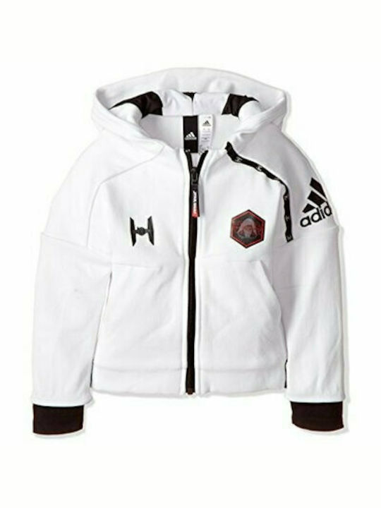 Adidas Cardigan pentru copii White