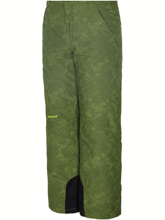 Ziener Ando 187913-261 Kids Dungarees for Ski & Snowboard Green