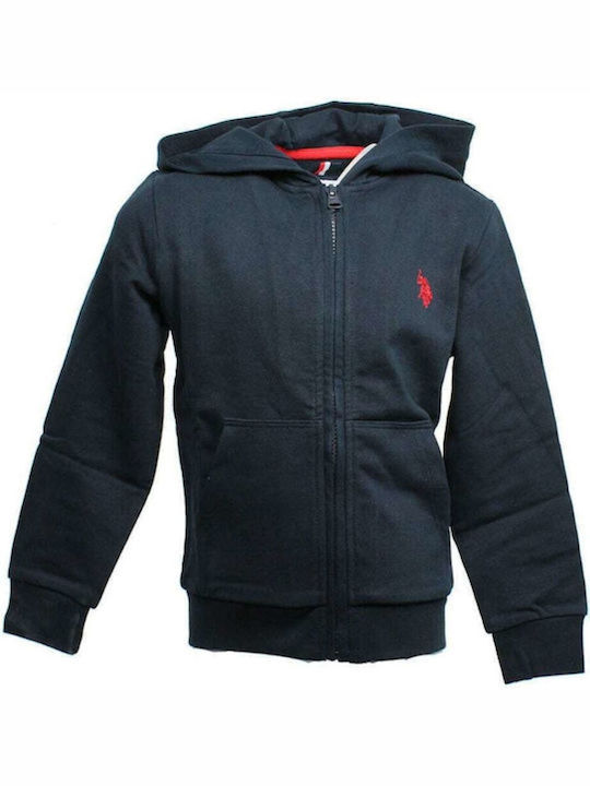 U.S. Polo Assn. Kinder-Strickjacke Marineblau