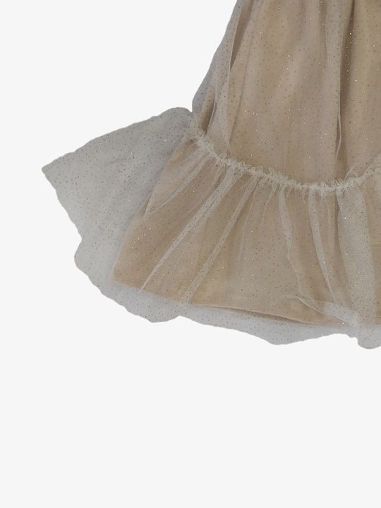 Kinderkleid Beige