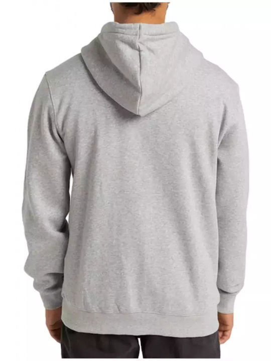 Billabong Arch Zh Men's Sweatshirt Jacket with Hood and Pockets grey