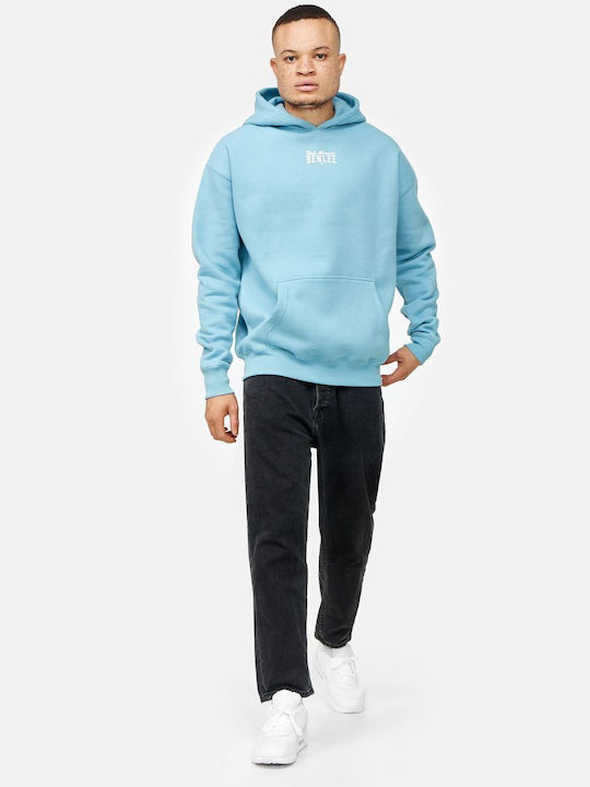 Benlee Men's Sweatshirt with Hood and Pockets Blue/White