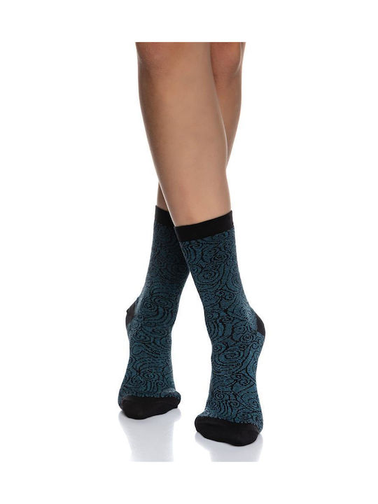 Inizio Women's Socks Black/Petrol