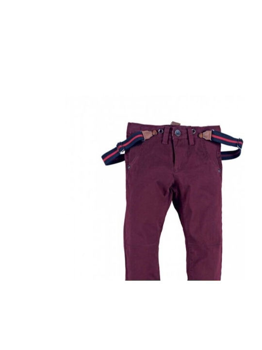 New College Pantaloni copii Bordeaux