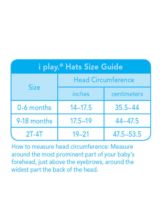 I-Play Kids' Hat Fabric