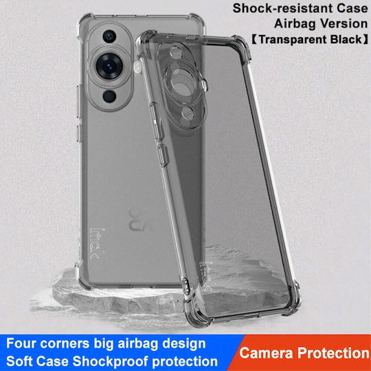 Imak Airbag Series Ενισχυμένες Γωνίες Back Cover Σιλικόνης Μαύρο (Huawei Nova 11 Pro)