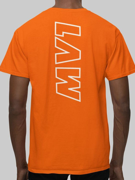 TKT Men's Short Sleeve T-shirt Orange.