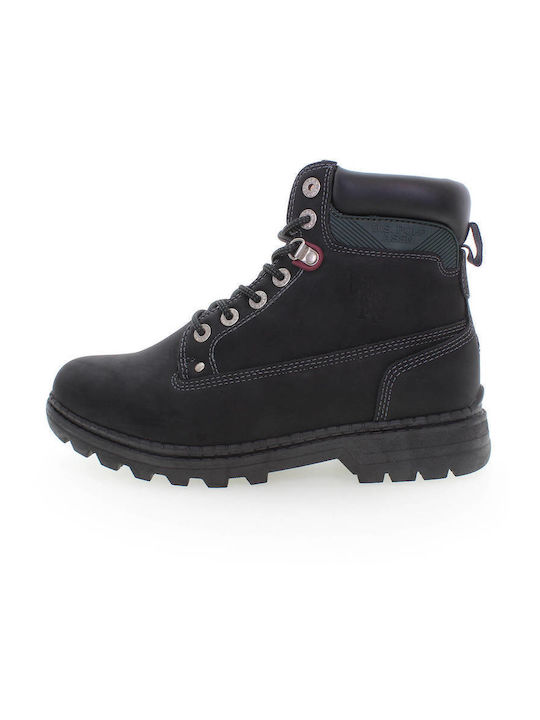 U.S. Polo Assn. Schwarz Herrenstiefel