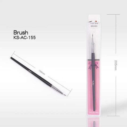 Tertio Επαγγελματικό Πινέλο Μακιγιάζ για Eye Liner από Συνθετική Τρίχα