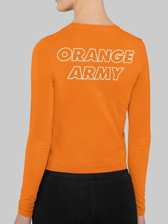 TKT Damen Sportlich T-shirt Orange.